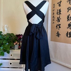 H&M flirty cute little black dress, size 6